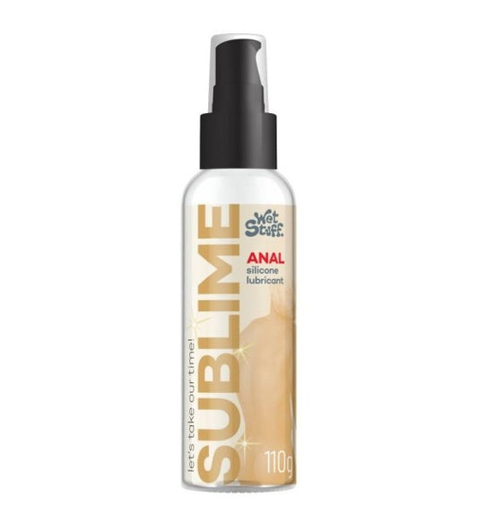 Wet Stuff Sublime Anal Silicone Lubricant Pump Top 110g