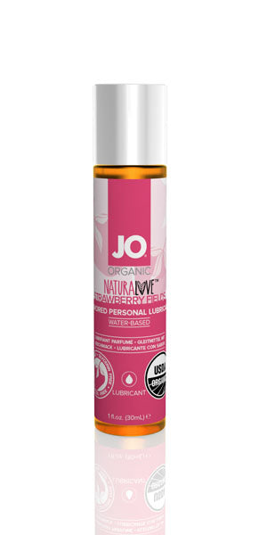 JO USDA Organic Strawberry Fields Water Based Lubricant 1oz/30ml