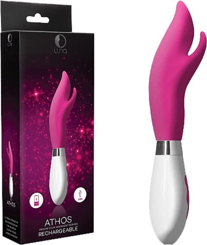 Shots Toys | Luna Athos Rechargeable 10 Speed Rabbit Vibe Vibrator Pink