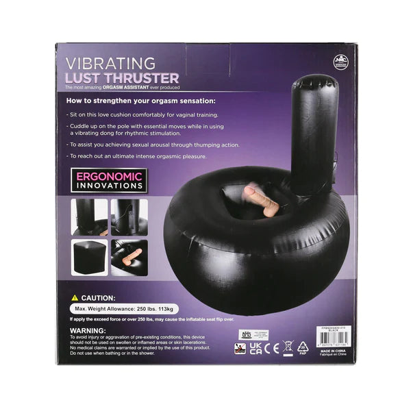 Excellent Power | Vibrating Lust Thruster - Inflatable Cushion With Vibrating Dong