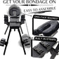 Master Series Obedience Extreme Sex Bench with Restraint Straps - Bondage Furniture