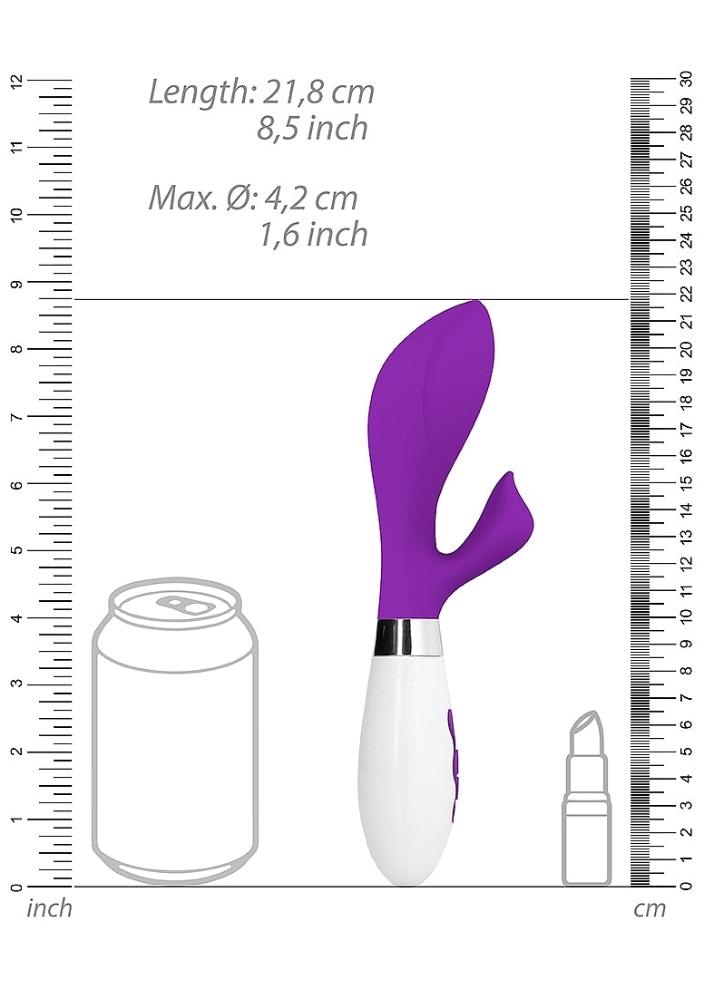 Shots Toys | Luna Achelois Rechargeable 10 Speed Vibe Vibrator Purple