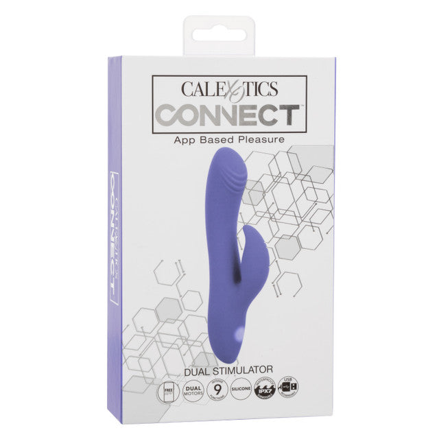 CalExotics Connect™ Dual Stimulator - App Control G-Spot Rabbit Vibrator