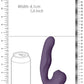 Shots Toys | VIVE Zaki Air Wave Pulse Wave & G-Spot Vibrator Purple