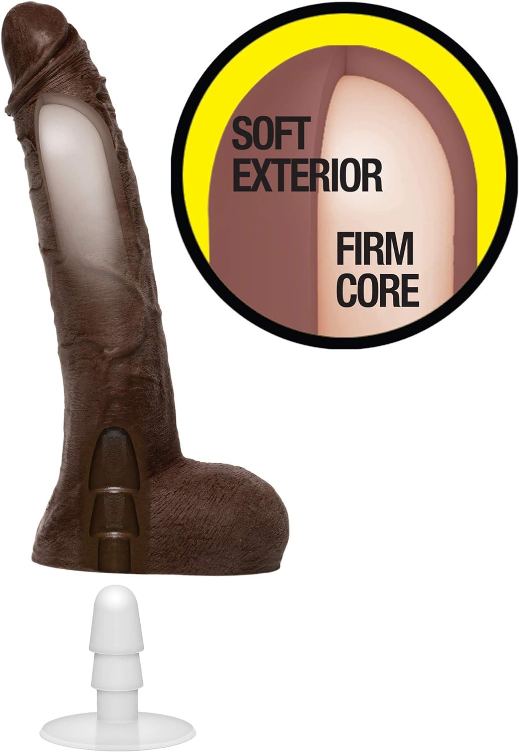 Signature Cocks - Jason Luv 10" ULTRASKYN Cock Vac-U-Lock Suction Cup Dildo