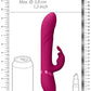 Shots Toys | VIVE Nari Vibrating and Rotating Beads, G-Spot Rabbit Vibrator Pink