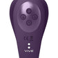 Shots Toys | VIVE Yoko Triple Action Vibrating Dual Prongs & Pulse Wave Purple