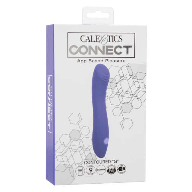 CalExotics Connect™ Contoured "G" - App Control G-Spot Vibrator