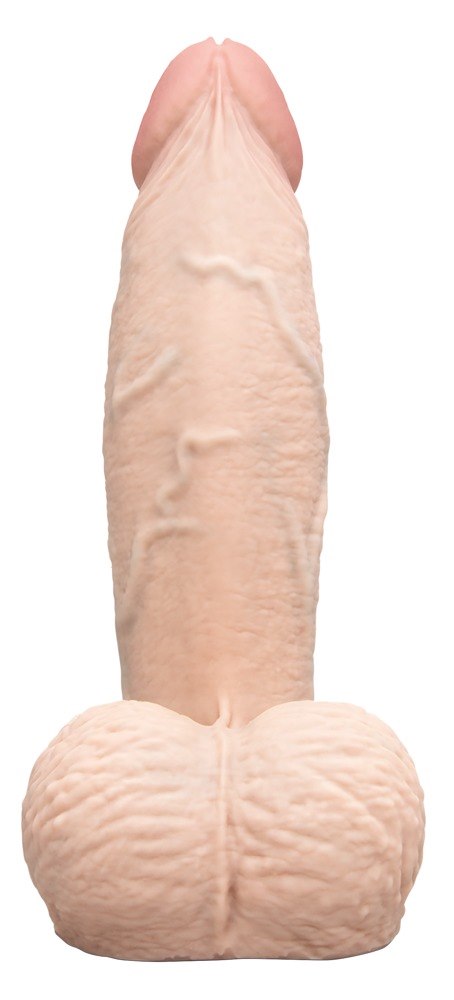 COTR | B-Vibe Slipskin Realistic Silicone Dildo - 6" Girthy Cream