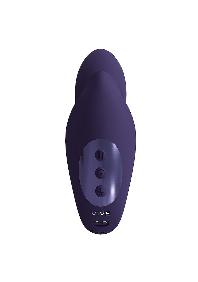 Shots Toys | VIVE Yuki Dual Motor G-Spot Vibrator with Massaging Beads Purple