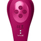 Shots Toys | VIVE Yoko Triple Action Vibrating Dual Prongs & Pulse Wave Pink