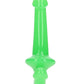 Shots Toys | REALROCK 13.5cm (6") Strapless Strap-On Glow in the Dark - Green