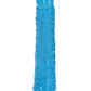 Shots Toys | REALROCK 18cm Slim Glow in the Dark Neon Blue 7" Dildo Dong