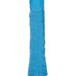 Shots Toys | REALROCK 28cm Slim Glow in the Dark Neon - Blue (10") Dildo Dong