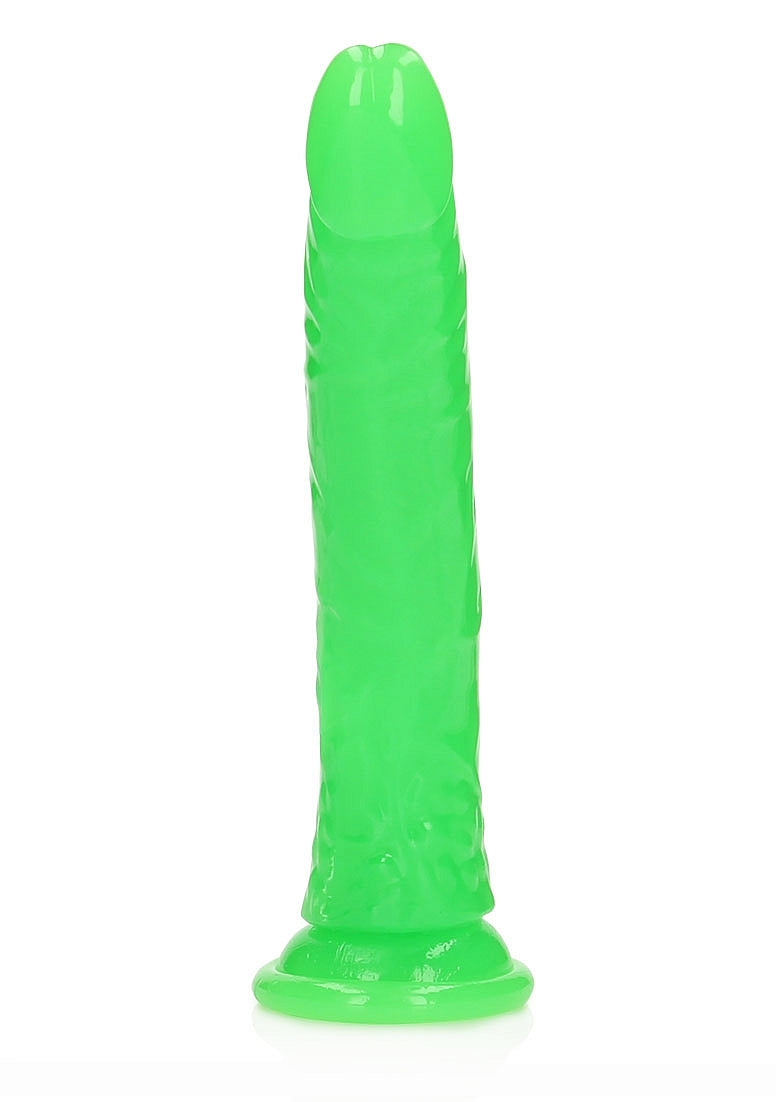 Shots Toys | REALROCK 32cm Slim Glow in the Dark Neon - Green  (11") Dildo Dong