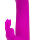 Love Honey Happy Rabbit Rechargeable Vibrating Strap on Harness Set Kit Purple