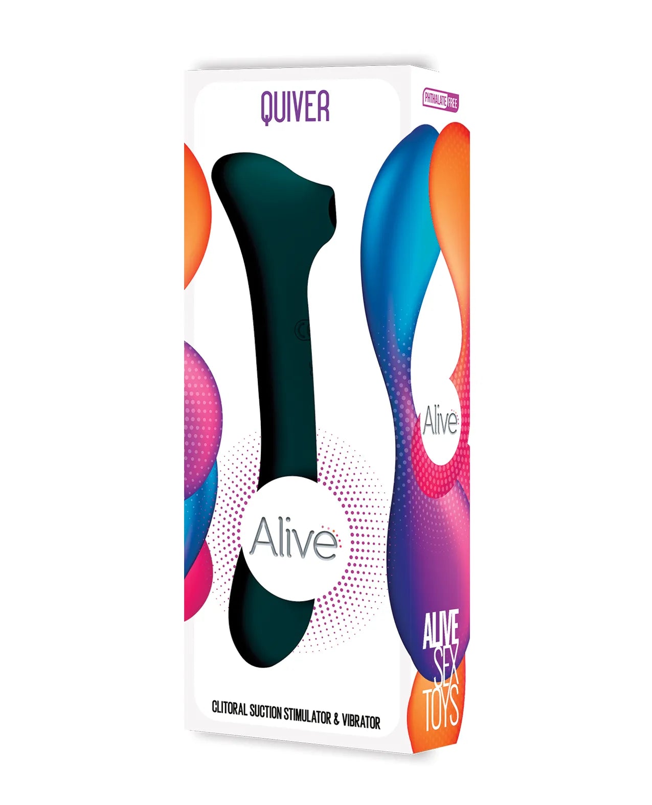 Adrien Lastic Alive Be Clitoral Suction Stimulator & Vibrator Teal