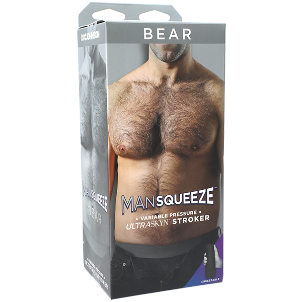 Doc Johnson Man Squeeze Bear - ULTRASKYN Stroker Ass