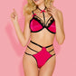 Millie Lingerie 2 Piece Bra & Panty Black Size S/M or L/XL