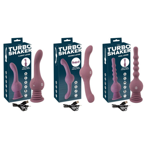 Orion | You2Toys Turbo Shaker G-Spot/Double/Anal Lover Vibrators - 3 Pack