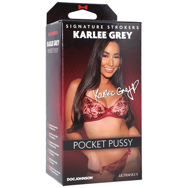 Doc Johnson Signature Strokers - Karlee Grey - ULTRASKYN Pocket Pussy