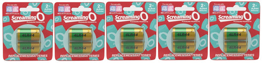 ScreamingO Size 4LR44 Batteries 5 x (2x4LR44) - 5 Pack