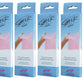 Glyde Oral Sheer Dam - Creme/Vanilla - 5x3 Dams - 5 Pack