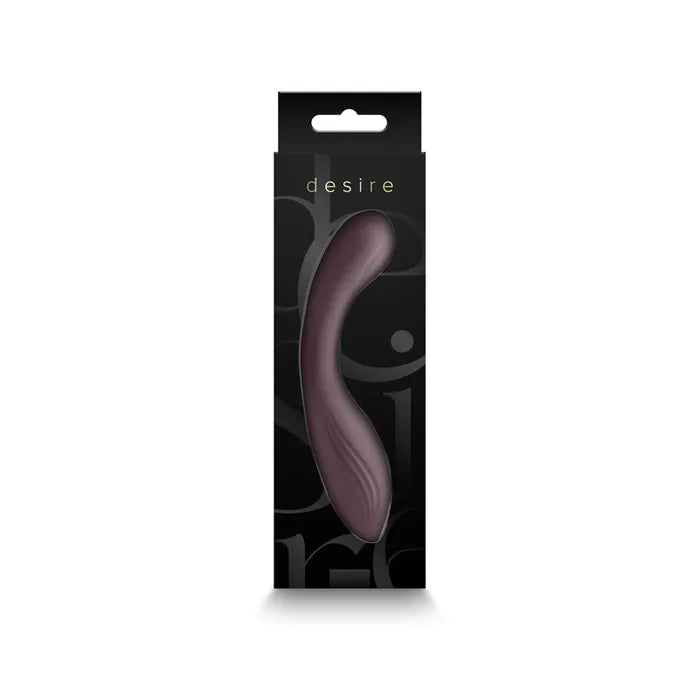 NS Novelties Desire Pure Earth Purple 13.7cm USB Rechargeable Vibrator