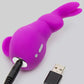 Love Honey Happy Rabbit Mini Ears USB Rechargeable Clitoral Vibrator Purple