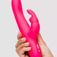 Love Honey Happy Rabbit Slimline Curve Rechargeable Rabbit Vibrator Pink