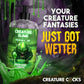 Creature Cocks Creature Slime Water Based Lubricant 473ml