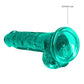 Shots Toys | REALROCK Crystal Clear 7"/17cm Realistic Dildo with Balls Turquoise