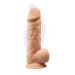 Adrien Lastic Silexd 8.5" Model 1 Realistic Silicone Dildo with Vibration - Flesh