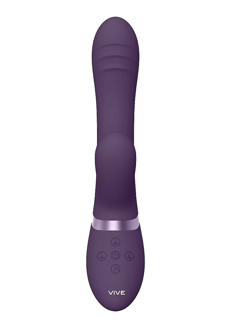 Shots Toys | VIVE Tani Bendable Pulse Wave Rabbit Vibrator Purple