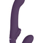 Shots Toys | VIVE AI Dual Vibrating & Air Wave Tickler Strapless Strap-On Purple