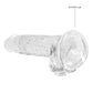 Shots Toys | REALROCK Crystal Clear 7"/17cm Realistic Dildo with Balls Transparent