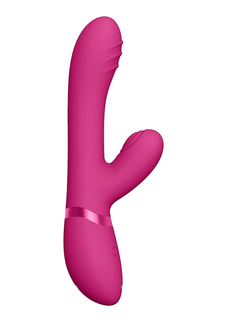 Shots Toys | VIVE Tani Bendable Pulse Wave Rabbit Vibrator Pink