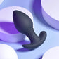 Playboy Pleasure PLUG & PLAY Black 10.3cm USB Rechargeable Vibrating Butt Plug w Wireless Remote