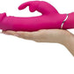 Love Honey Happy Rabbit Realistic Dual Density Rabbit Vibrator Pink