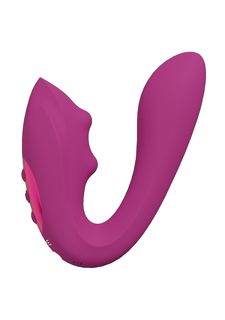 Shots Toys | VIVE Yuki Dual Motor G-Spot Vibrator with Massaging Beads Pink