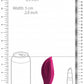 Shots Toys | VIVE Minu Lay On Vibrator Pink