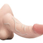 COTR | B-Vibe Slipskin Realistic Silicone Dildo - 9" Curved Cream