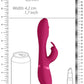 Shots Toys | VIVE Mira Spinning G-Spot Rabbit Vibrator Pink