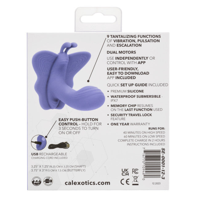 CalExotics Connect™ Venus Butterfly® - App Control Vibrator