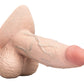 COTR | B-Vibe Slipskin Realistic Silicone Dildo - 6" Girthy Cream