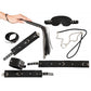 Bad Kitty Fetish Bag - 11 Piece Fetish Set Kit BDSM Bondage