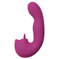 Shots Toys | VIVE Yumi Triple Motor G-Spot Finger Motion Vibrator and Flickering Tongue Stimulator Pink