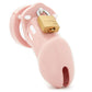 CB-X CB-6000 Chastity 3.25" Cock Cage Kit - Pink