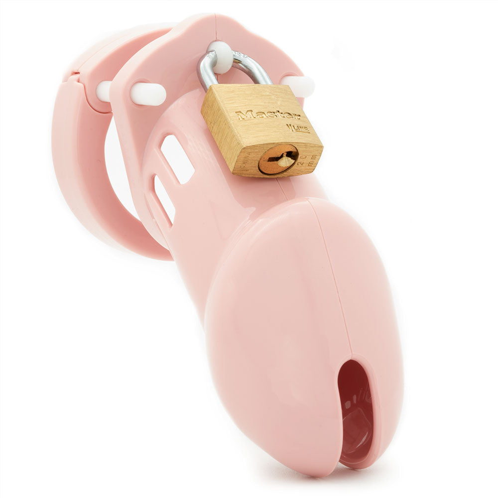 CB-X CB-6000 Chastity 3.25" Cock Cage Kit - Pink