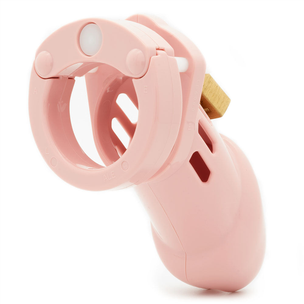 CB-X CB-6000 Chastity 3.25" Cock Cage Kit - Pink